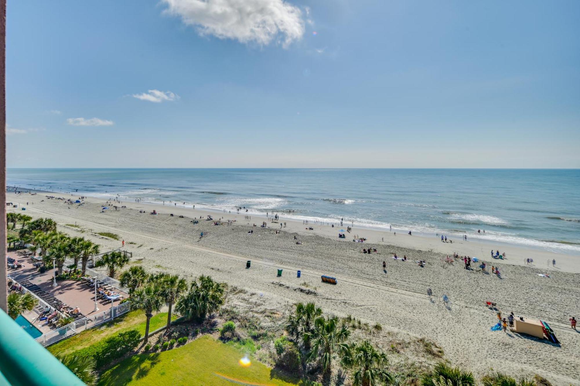 Myrtle Beach Oceanfront Condo With Pool And Lazy River Exteriör bild