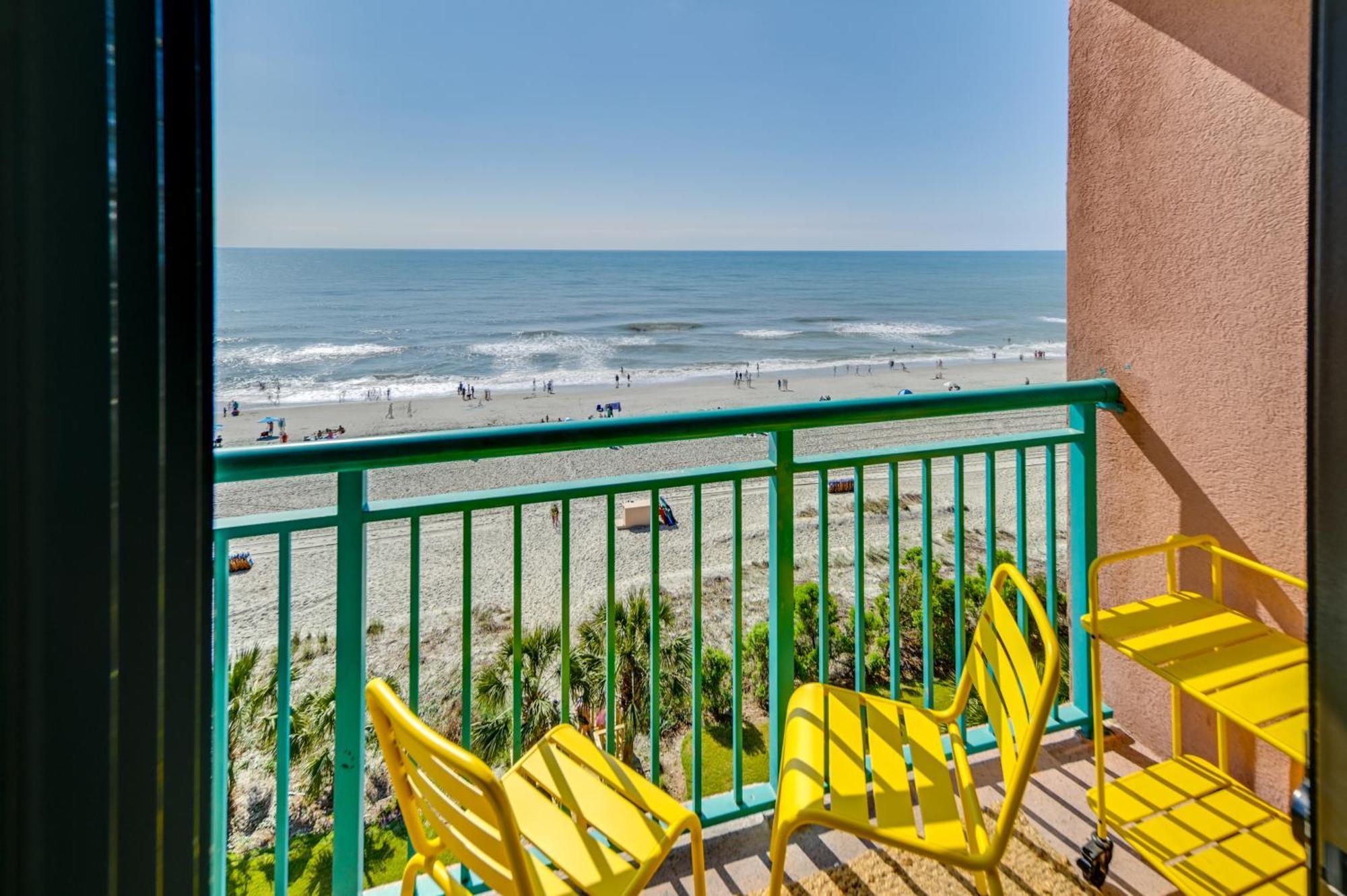 Myrtle Beach Oceanfront Condo With Pool And Lazy River Exteriör bild