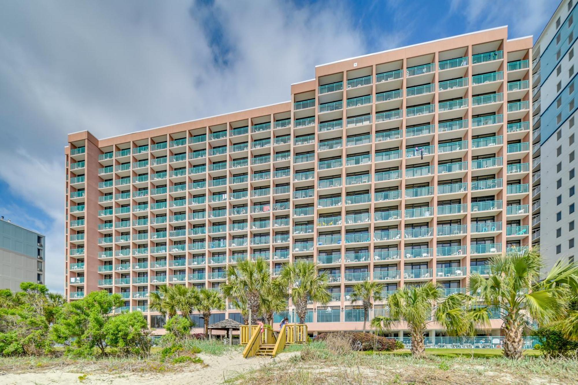 Myrtle Beach Oceanfront Condo With Pool And Lazy River Exteriör bild